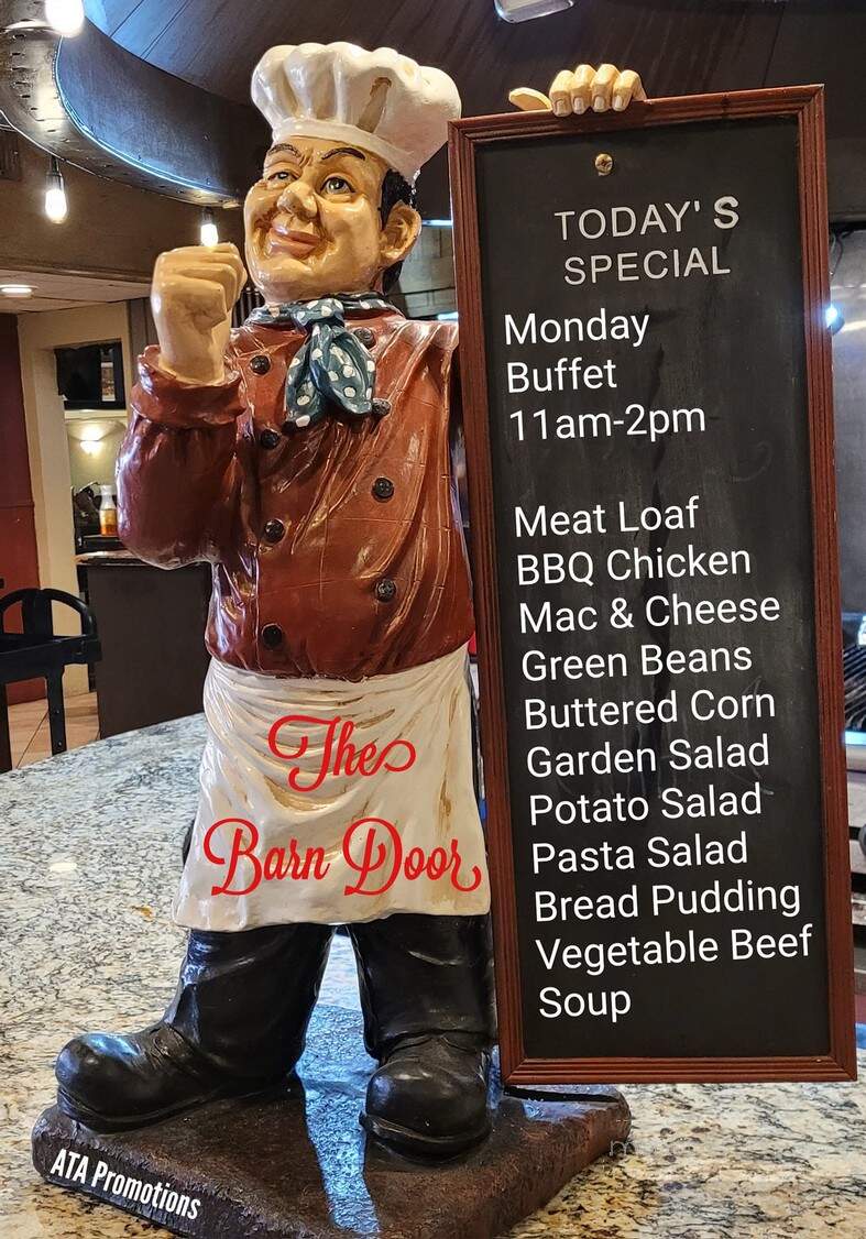 Barn Door Steakhouse - Odessa, TX menu_pic