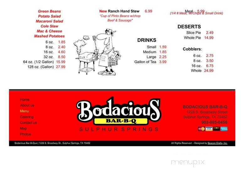 Bodacious Bar-B-Q - Sulphur Springs, TX