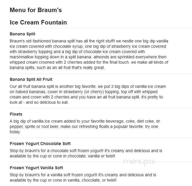 Braum's Ice Cream & Dairy - Corsicana, TX