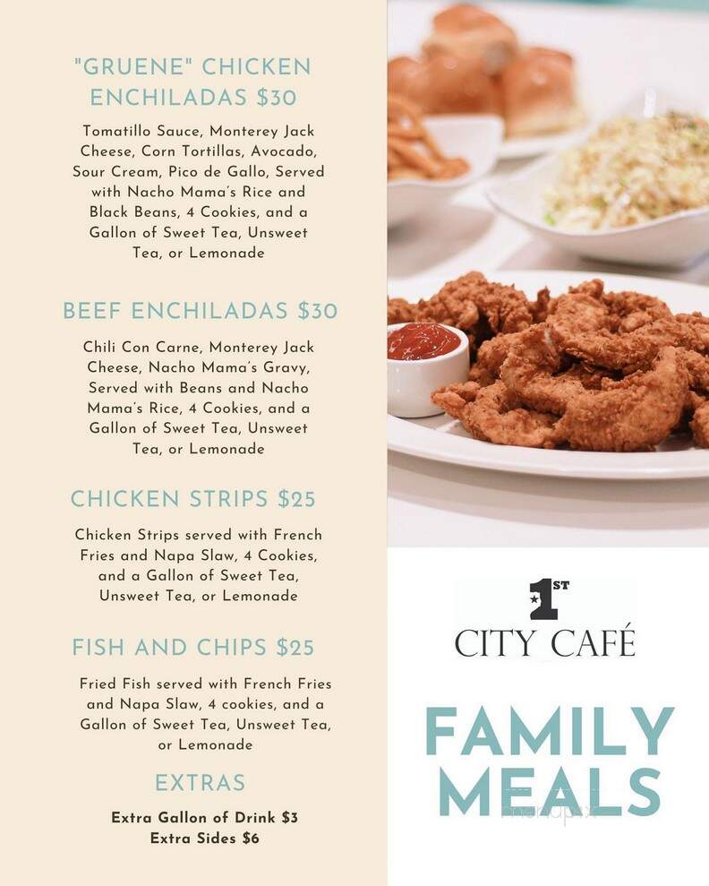 Cafe Fredonia - Nacogdoches, TX menu_pic