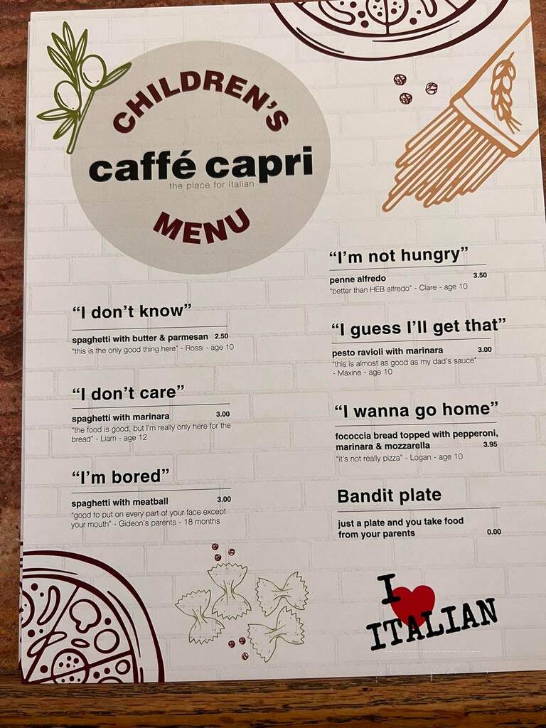 Caffe' Capri - Bryan, TX