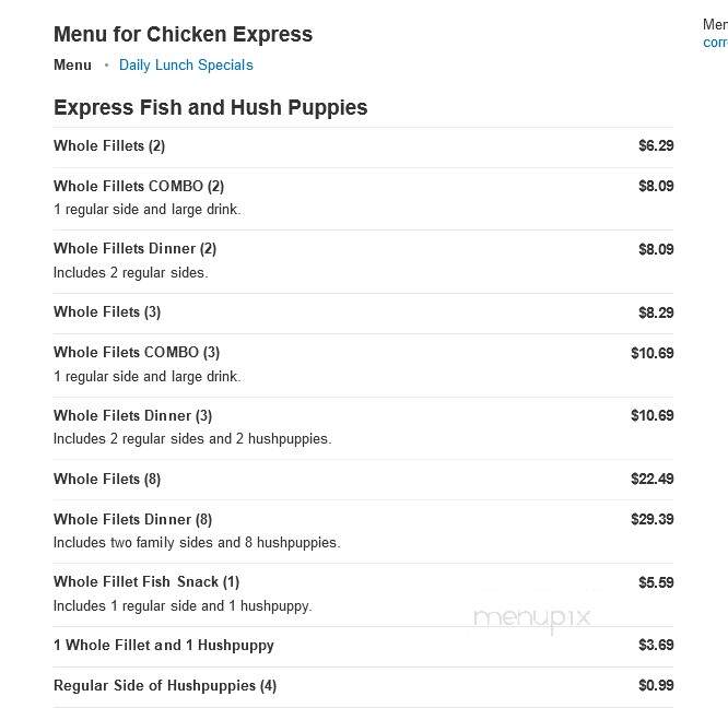 Chicken Express - Seguin, TX