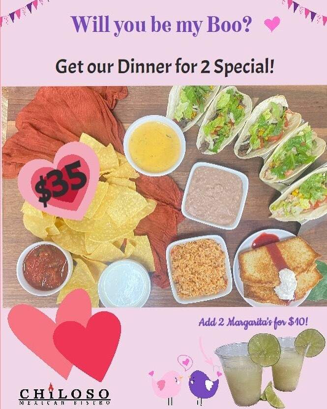 Chiloso Mexican Bistro - Rockwall, TX menu_pic
