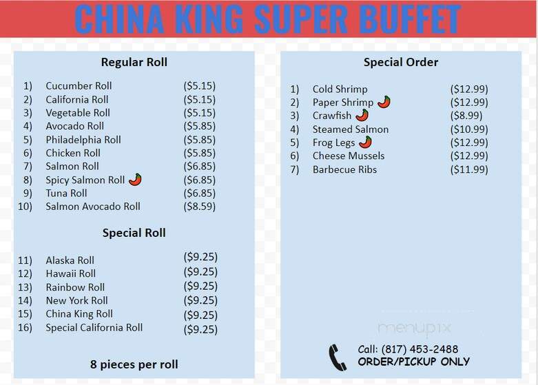 China King Super Buffet - Mansfield, TX