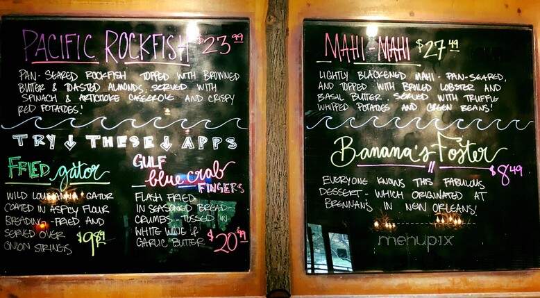 David's Seafood Grill - Cedar Hill, TX menu_pic