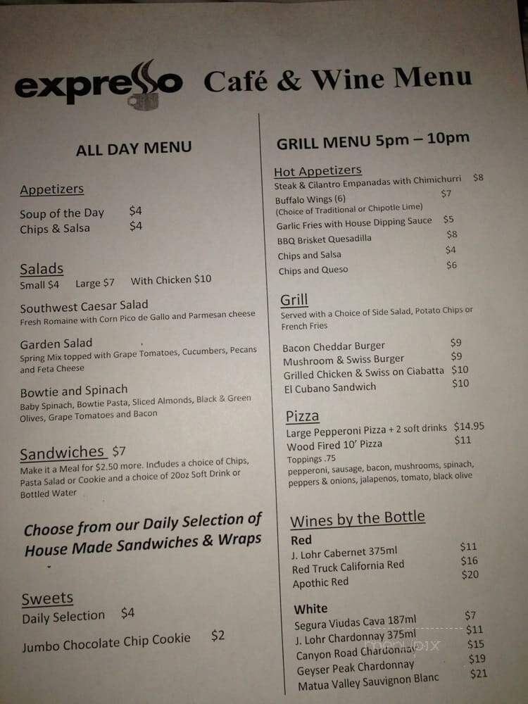 El Tropicano Riverwalk Hotel - San Antonio, TX menu_pic