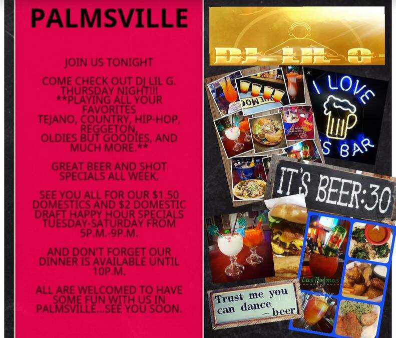 Las Palmas Bar & Grill - Laredo, TX menu_pic
