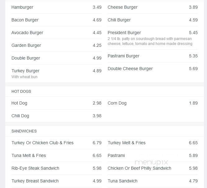 Stars Restaurant - Edinburg, TX menu_pic