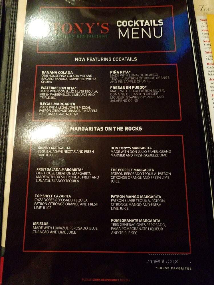 Tony's Mexican Restaurant - Katy, TX