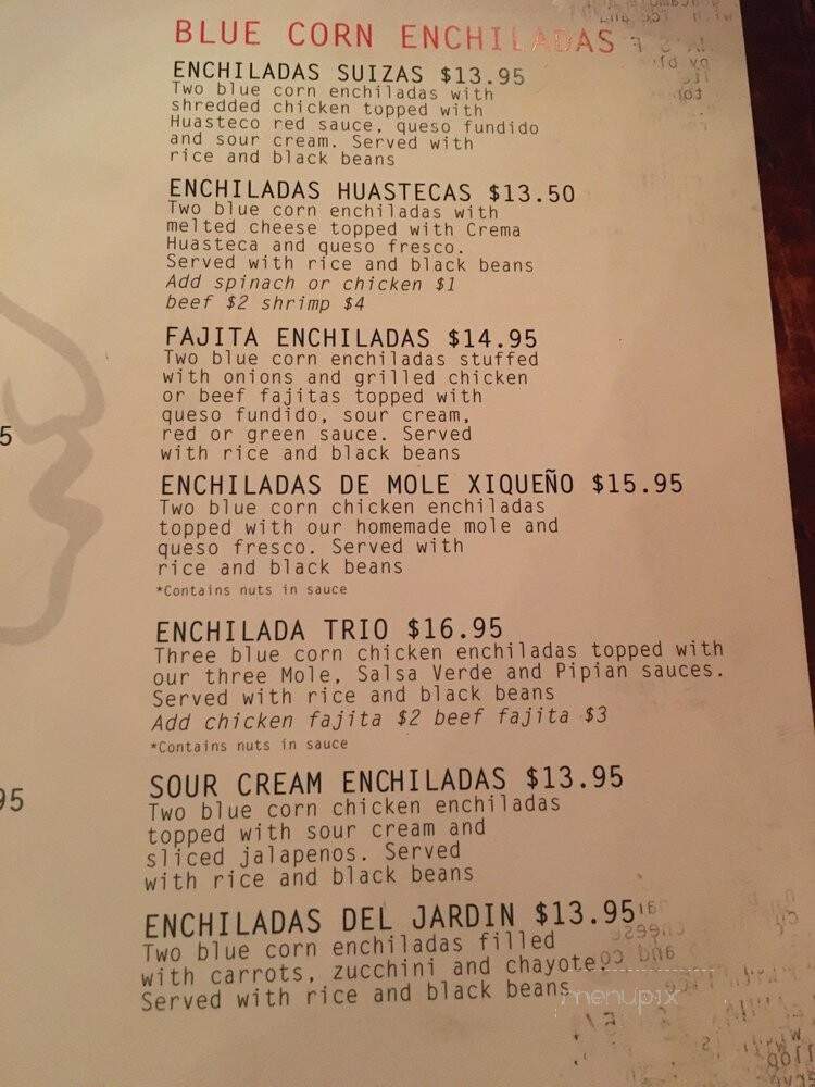 Veracruz Cafe - Cedar Hill, TX menu_pic