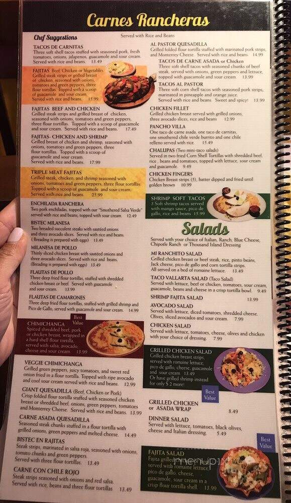 Mi Ranchito - Orem, UT menu_pic