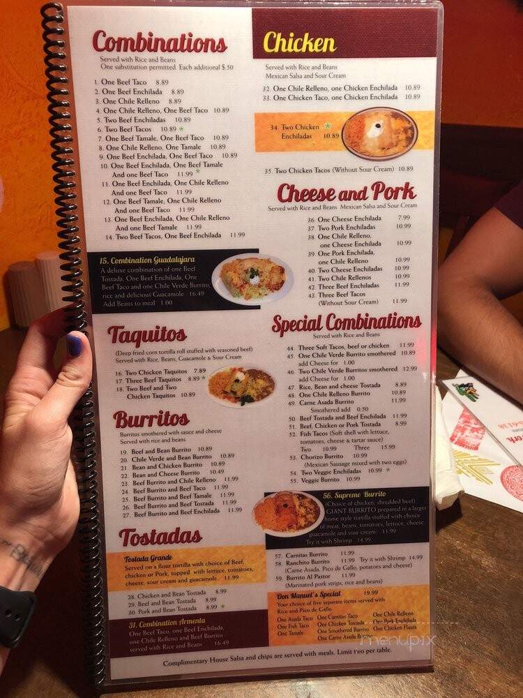 Mi Ranchito - Orem, UT menu_pic