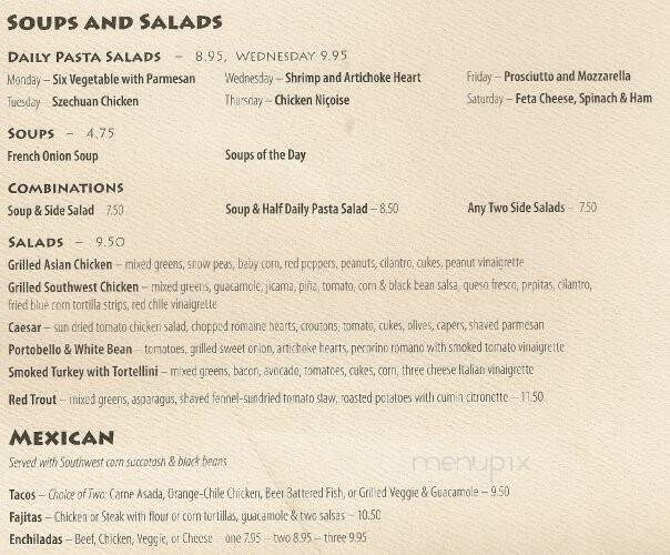 Stella Grill - Salt Lake City, UT menu_pic