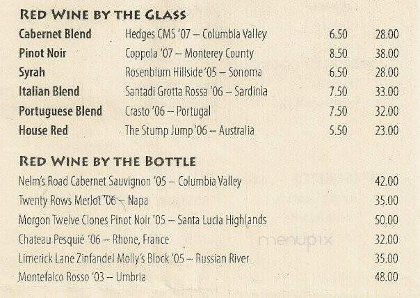 Stella Grill - Salt Lake City, UT menu_pic