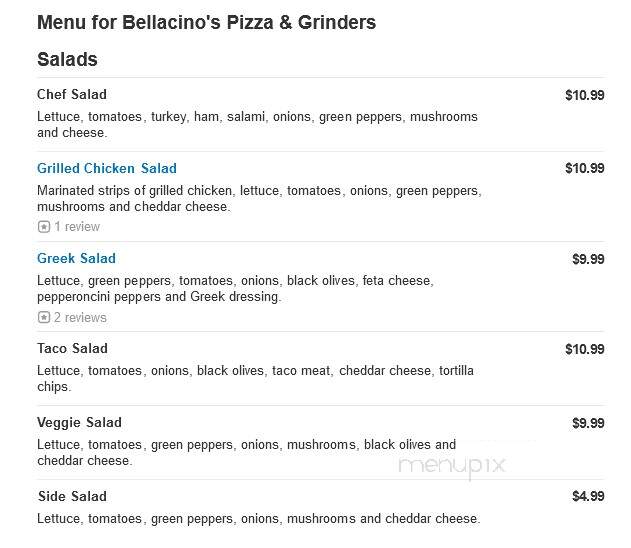 Bellacino's Pizza and Grinders - Richmond, VA