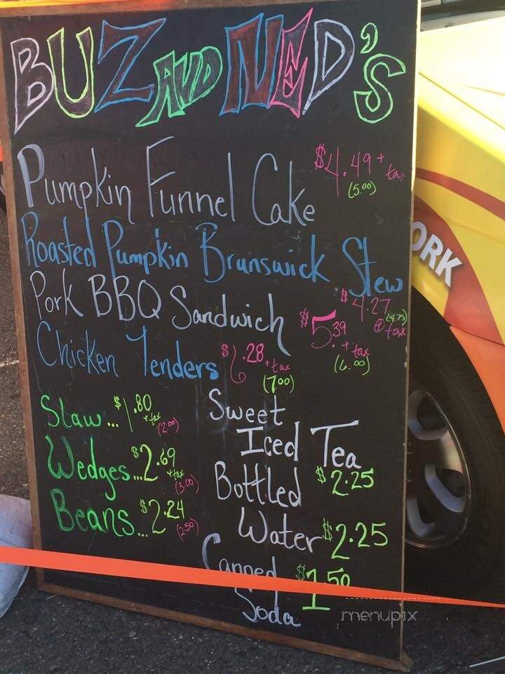 Buz & Ned's Real BBQ - Richmond, VA menu_pic