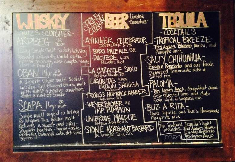 Buz & Ned's Real BBQ - Richmond, VA menu_pic