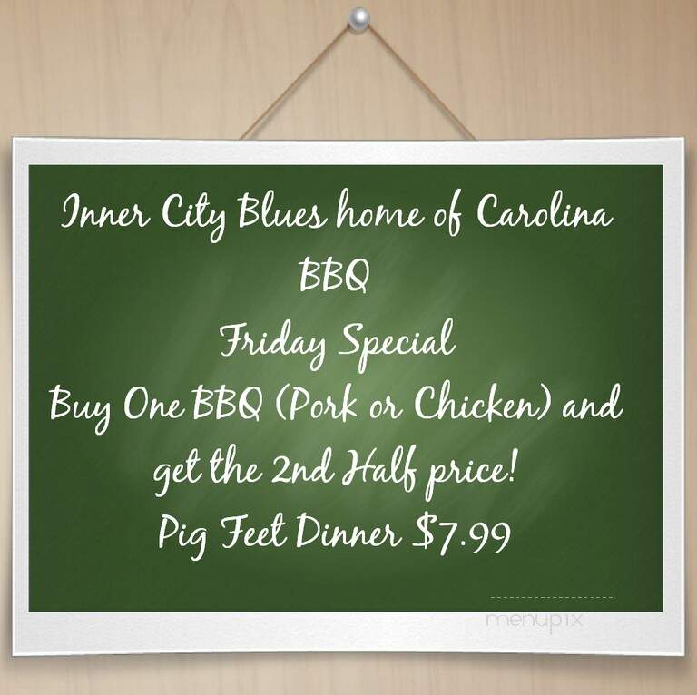 Carolina Bar B Que - Richmond, VA menu_pic