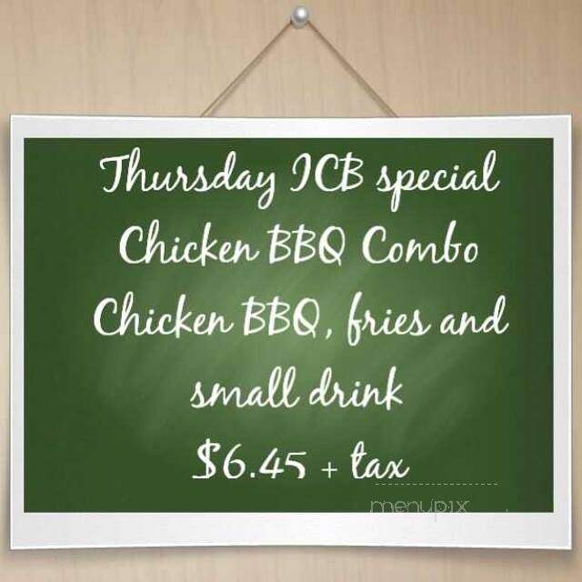 Carolina Bar B Que - Richmond, VA menu_pic