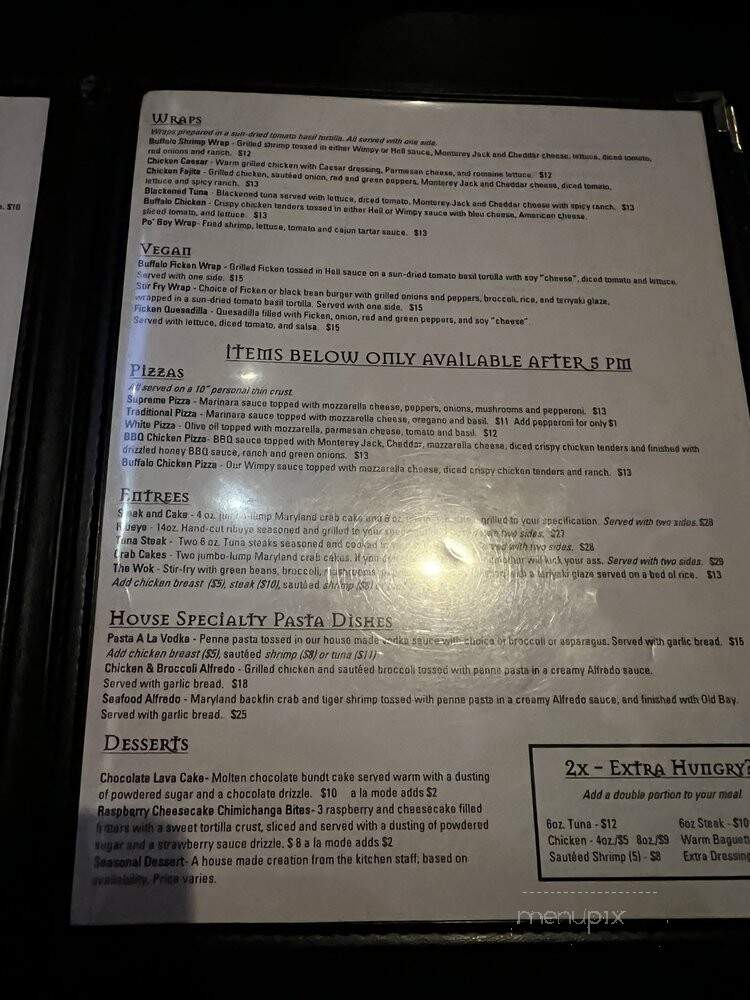 Hell's Kitchen - Norfolk, VA menu_pic
