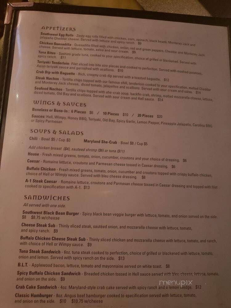 Hell's Kitchen - Norfolk, VA menu_pic