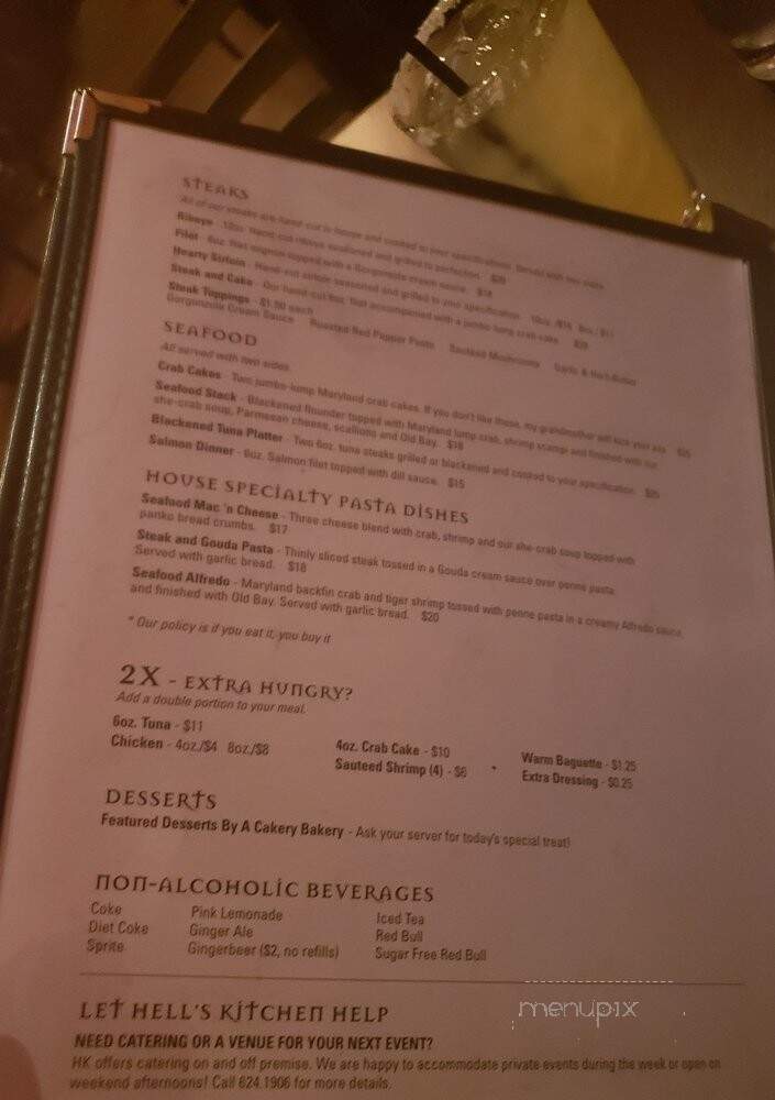 Hell's Kitchen - Norfolk, VA menu_pic
