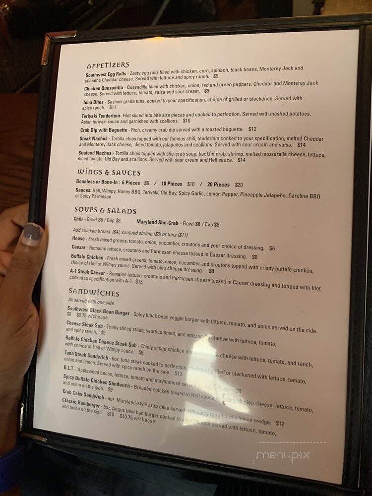 Hell's Kitchen - Norfolk, VA menu_pic