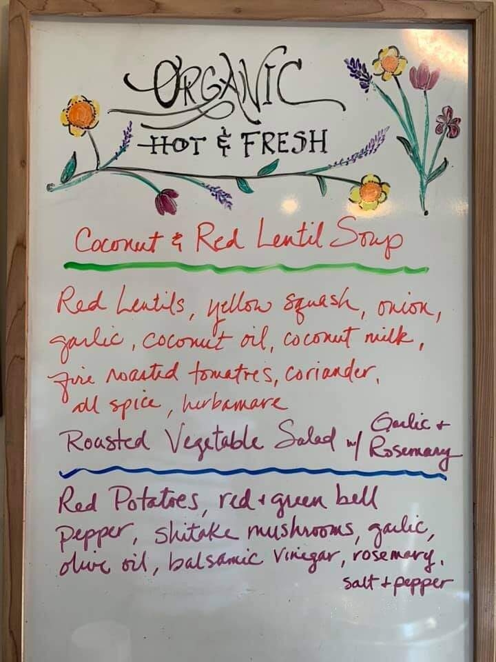 Natural Marketplace - Warrenton, VA menu_pic