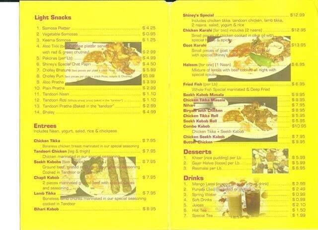 Shiney Sweet Delicacies - Annandale, VA menu_pic