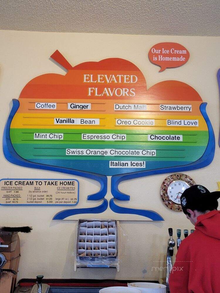 Elevated Ice Cream Co - Port Townsend, WA menu_pic