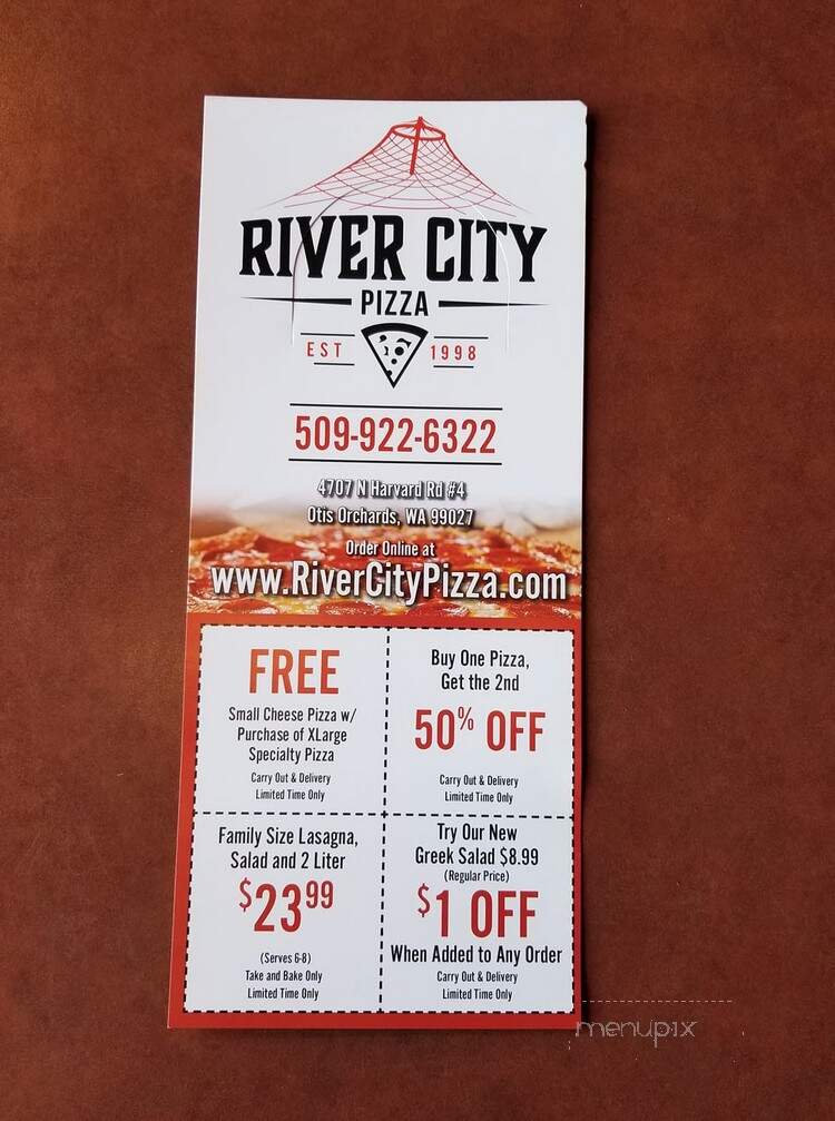 River City Pizza & Pasta - Otis Orchards, WA
