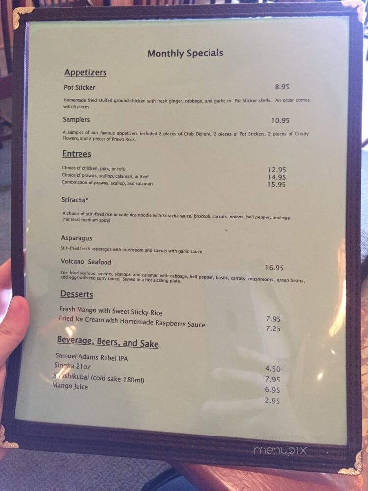 Thai Cottage - Edmonds, WA menu_pic