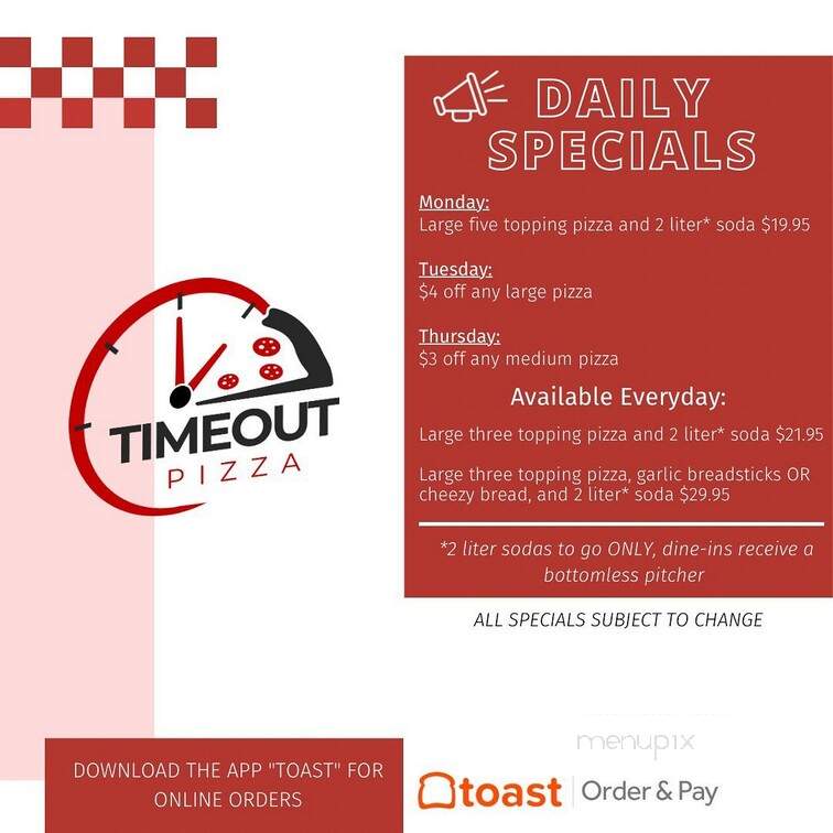 Time Out Pizza - Othello, WA