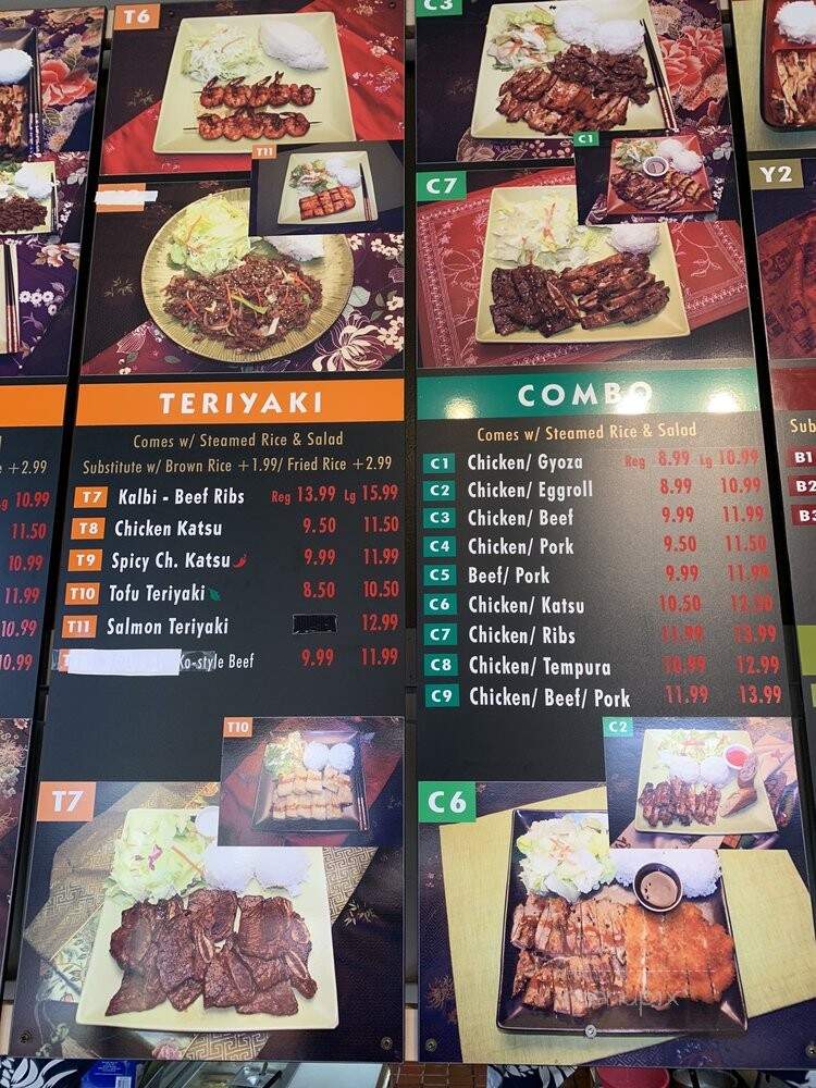 Tokyo Stop Teriyaki Two - Marysville, WA menu_pic