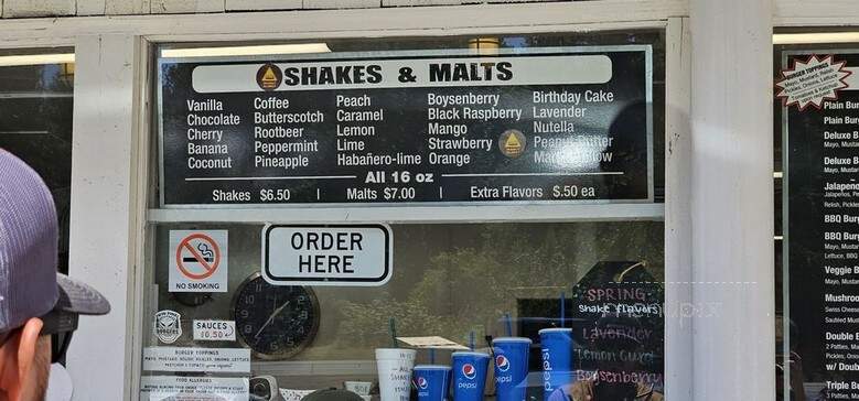 Twin Pines Drive-In - Cle Elum, WA menu_pic