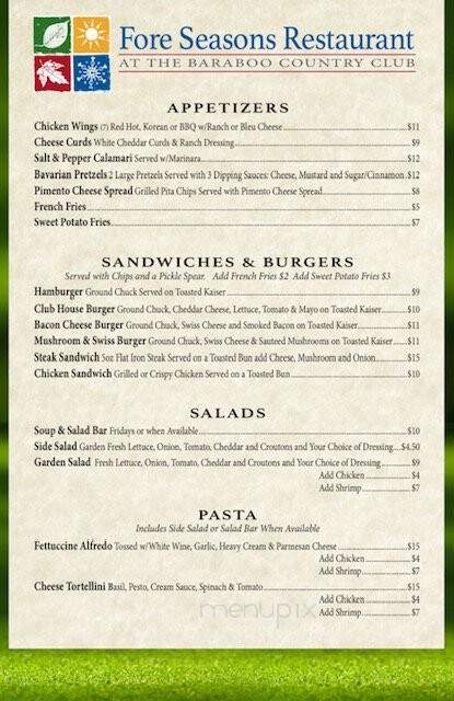 Fore Season Restaurant - Baraboo, WI