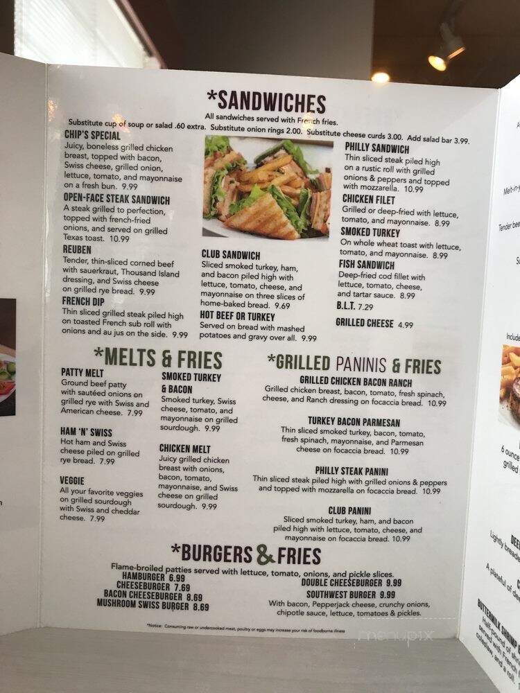 Huckleberry's Restaurant Gift - Prairie Du Chien, WI menu_pic