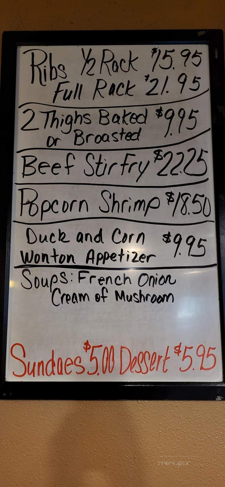 Lox Club - Combined Locks, WI menu_pic