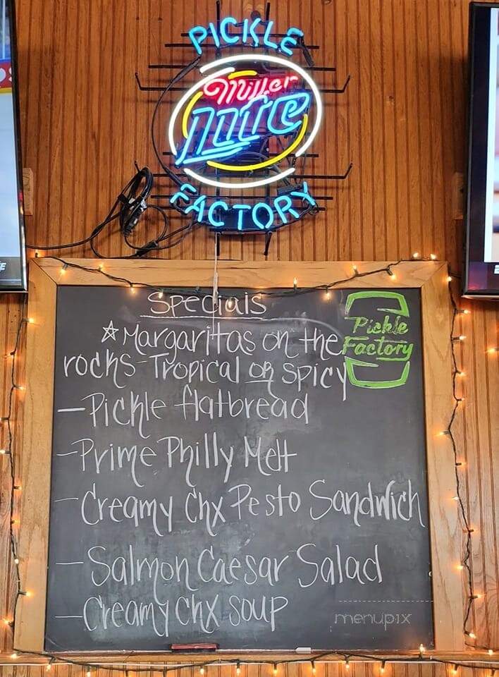Pickle Factory - Pepin, WI menu_pic