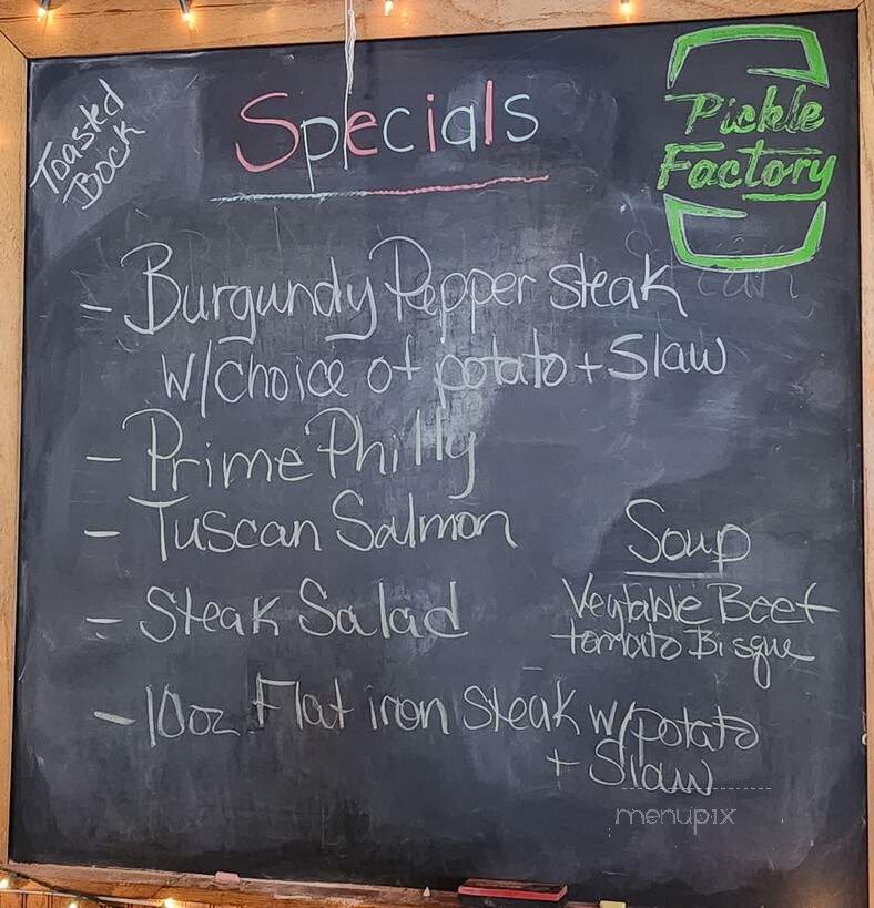 Pickle Factory - Pepin, WI menu_pic