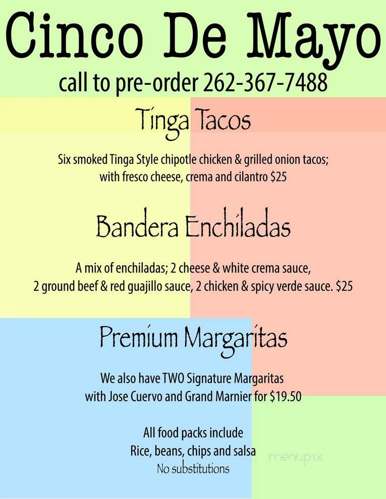 Senor Tomas Authentic Mexican - Hartland, WI