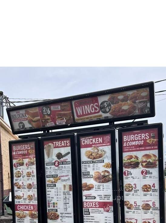 Jack's Hamburgers - Jemison, AL menu_pic