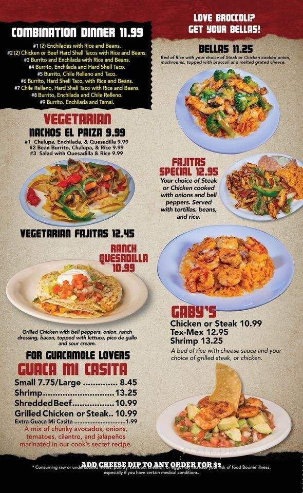 Mi Casita Mexican Restaurant - Fort Payne, AL menu_pic