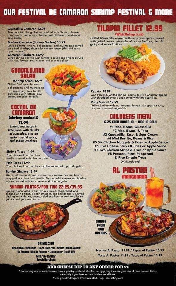 Mi Casita Mexican Restaurant - Fort Payne, AL menu_pic