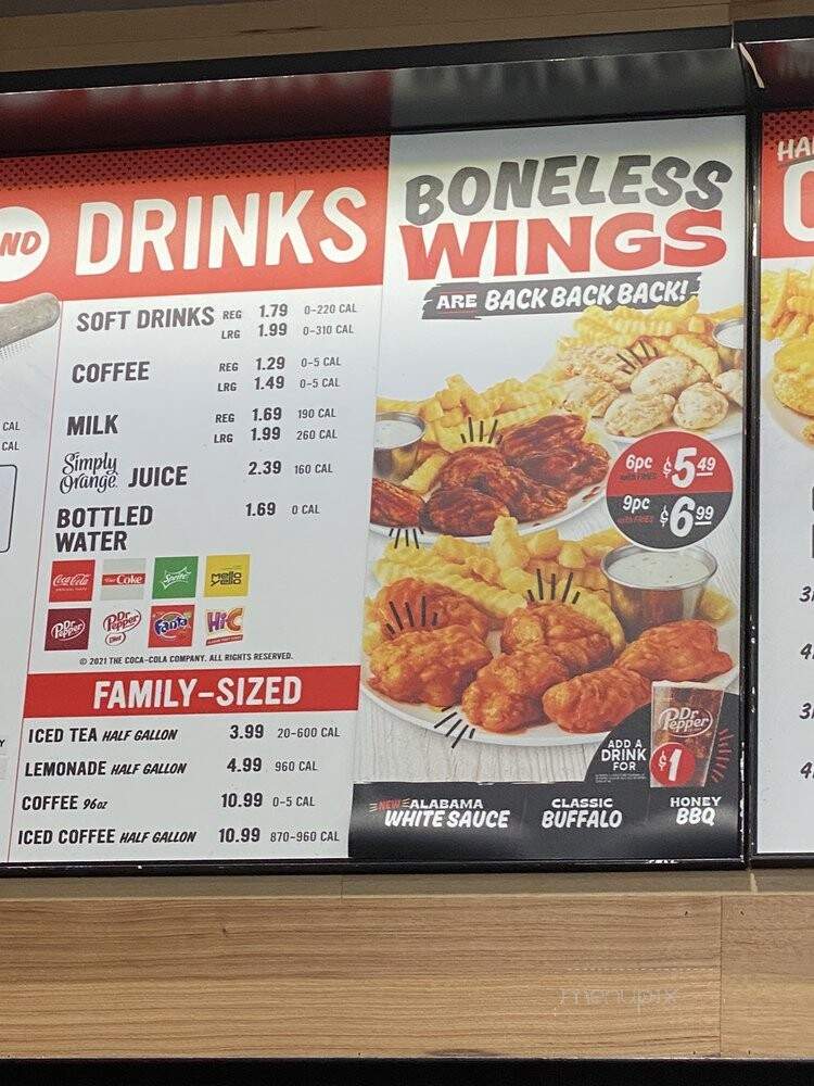 Jack's Family Restaurant - Ohatchee, AL menu_pic