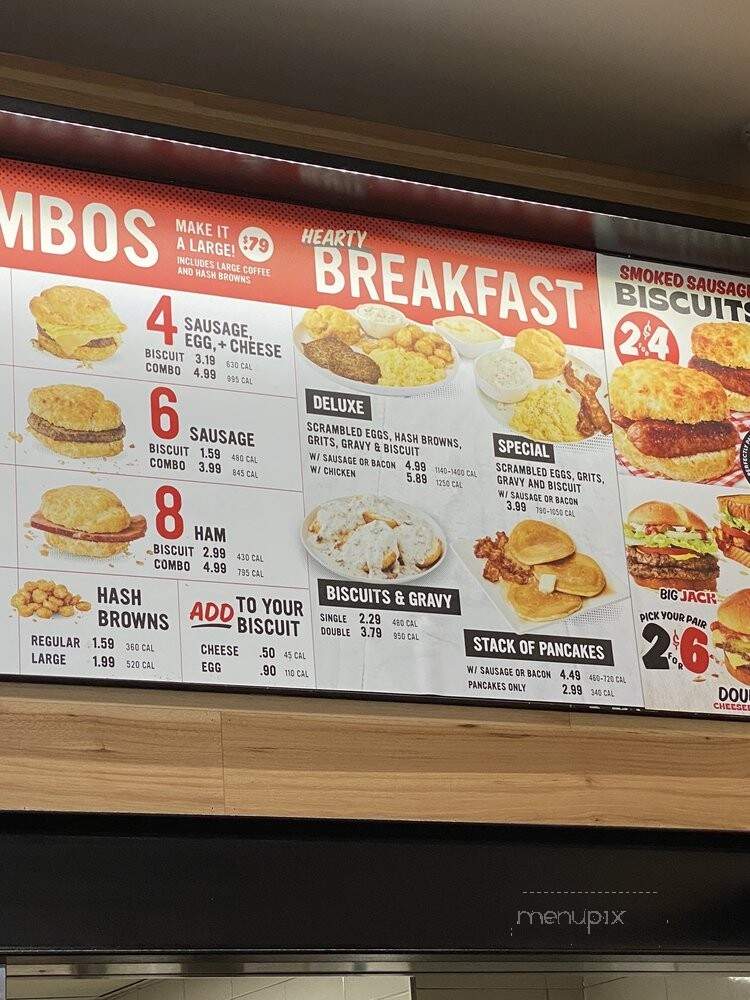 Jack's Family Restaurant - Ohatchee, AL menu_pic