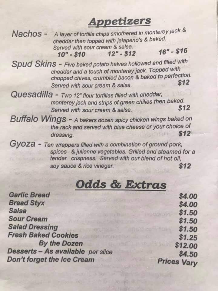 Peace On Earth Restaurant - Unalakleet, AK menu_pic