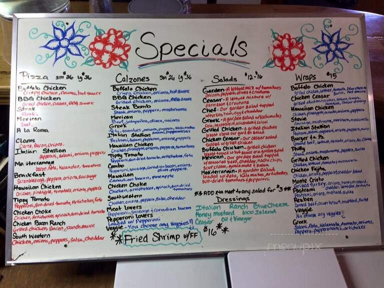 Peace On Earth Restaurant - Unalakleet, AK menu_pic