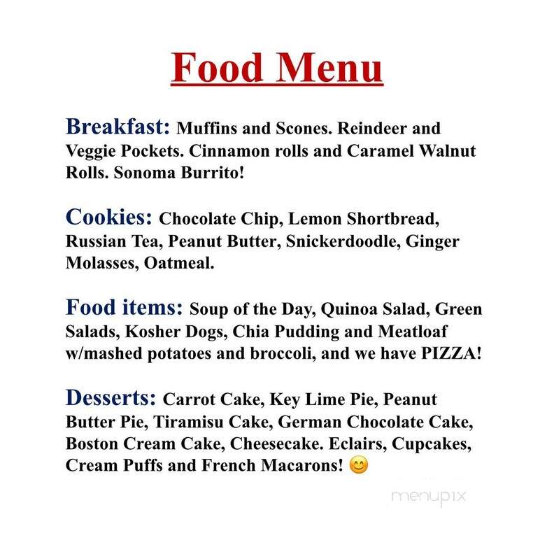 Alaska Coffee Roasting Co - Fairbanks, AK menu_pic
