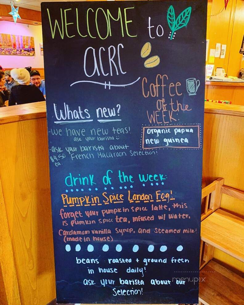 Alaska Coffee Roasting Co - Fairbanks, AK menu_pic